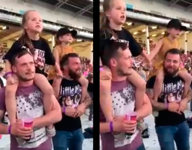 Little Mix dan las gracias a estos adorables padres que fueron a su concierto con sus hijas