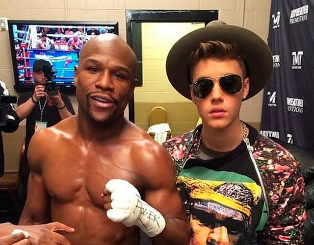 "Justin Bieber, eres un traidor", dice su amigo boxeador Floyd Mayweather