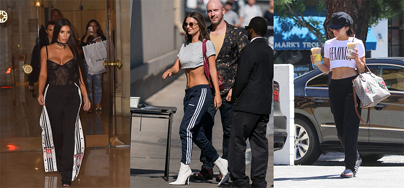 Estas celebrities demuestran que el chándal está de moda