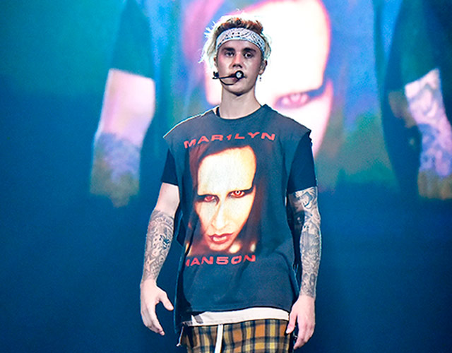 Pelea entre Justin Bieber y Marilyn Manson