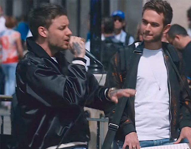 Liam Payne canta en la calle 'Get Low' con Zedd