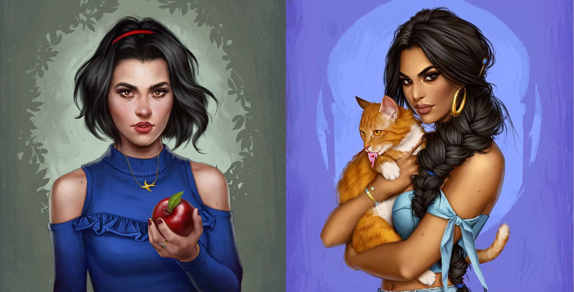 Así serían las princesas Disney si vivieran en 2017 Así serían las princesas Disney si vivieran en 2017