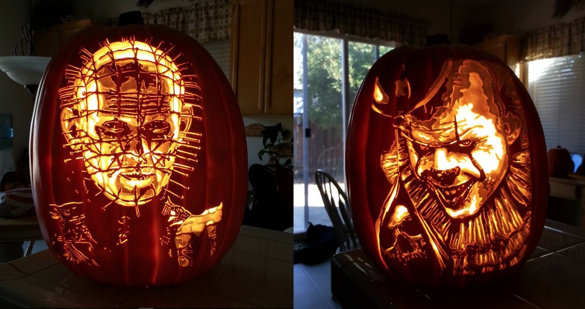 ¡Alucina con estas calabazas talladas con personajes de pelis!