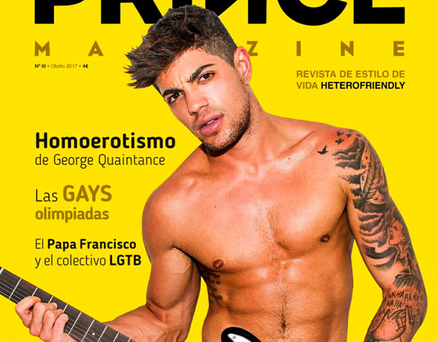 David Lafuente sin camiseta en Prince