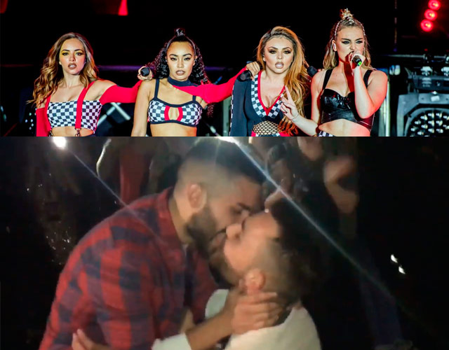 Fans de Little Mix enloquecen en su concierto con una proposición de matrimonio gay Fans de Little Mix enloquecen en su concierto con una proposición de matrimonio gay