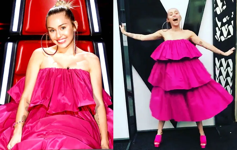 vestido miley cyrus