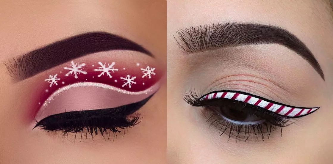 maquillaje de navidad