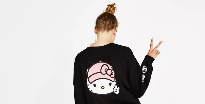 coleccion hello kitty y bershka