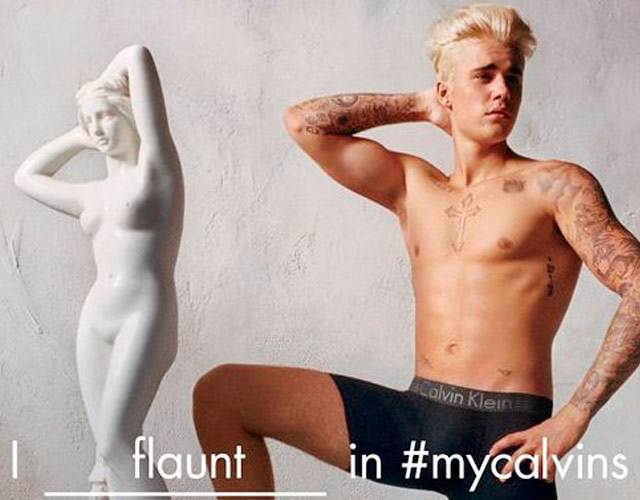 Los calzoncillos de Justin Bieber, pieza estrella de su exposición en un museo Los calzoncillos de Justin Bieber, pieza estrella de su exposición en un museo