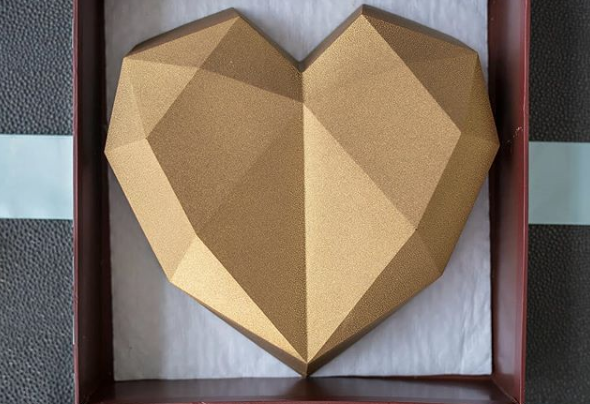 El corazón relleno de Nutella que arrasará en San Valentín