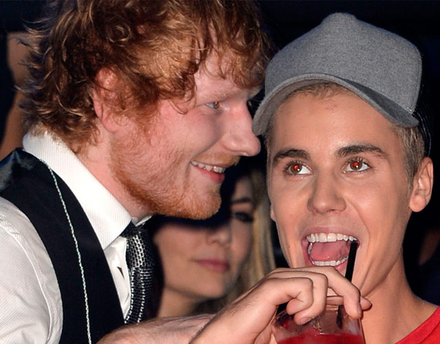 Ed Sheeran, obsesionado con el cuerpo de Justin Bieber