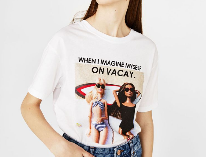 Las camisetas de Barbie y Bershka que querrás este verano