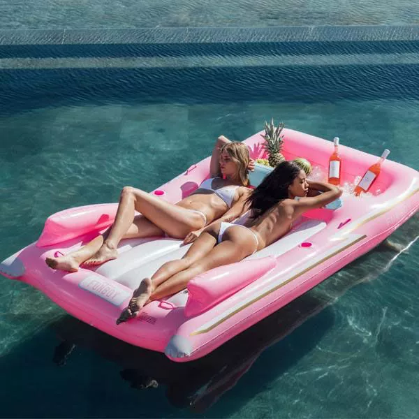 flotador coche barbie