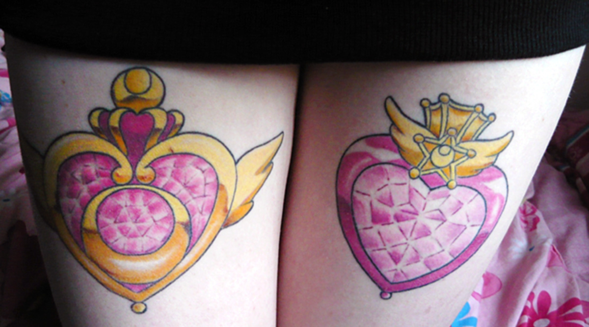 10 increíbles tatuajes para fans de Sailor Moon