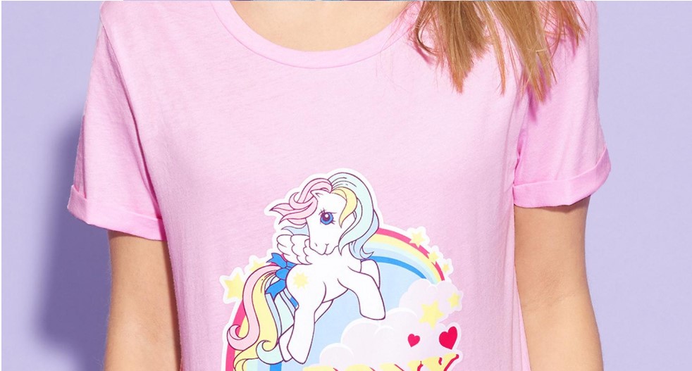 Explosión de color en la colección de Tezenis de My Little Pony