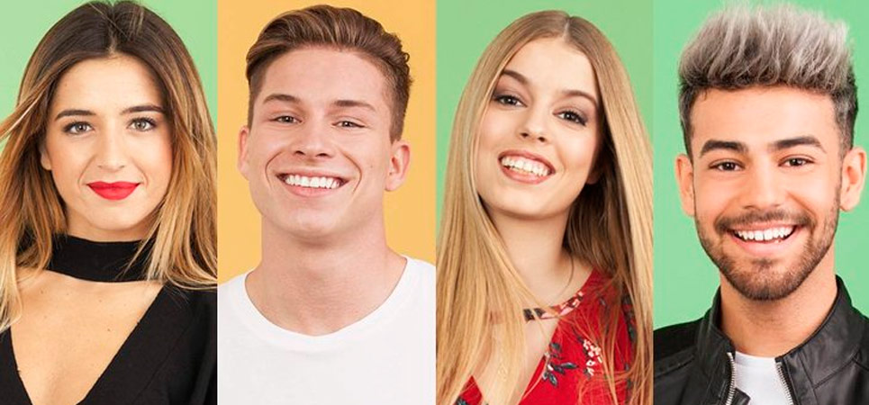 El primer grupo de OT 2017: Mimi, Nerea, Raoul y Agoney