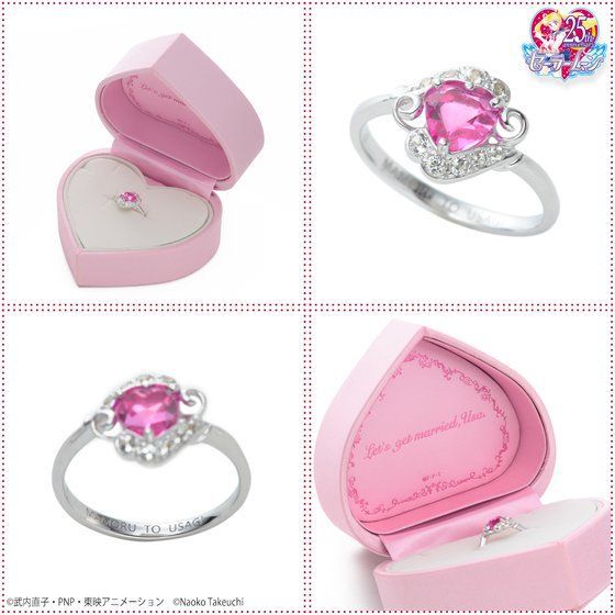 anillo de pedida de sailor moon