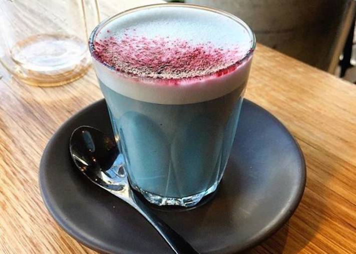 blue latte