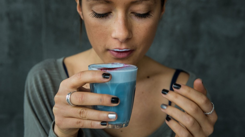 'Blue Latte', el café que mejor quedará en tu Instagram
