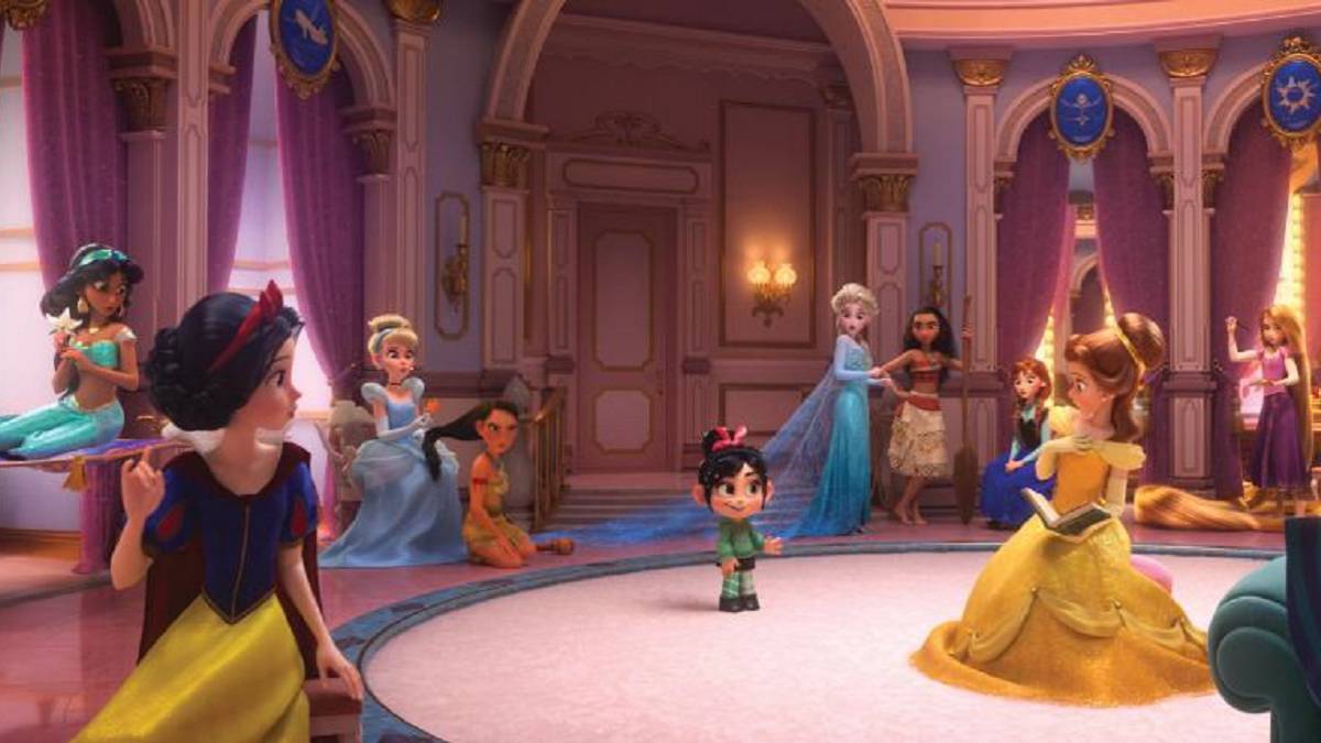 Disney se ríe de sus princesas en 'Ralph rompe internet'