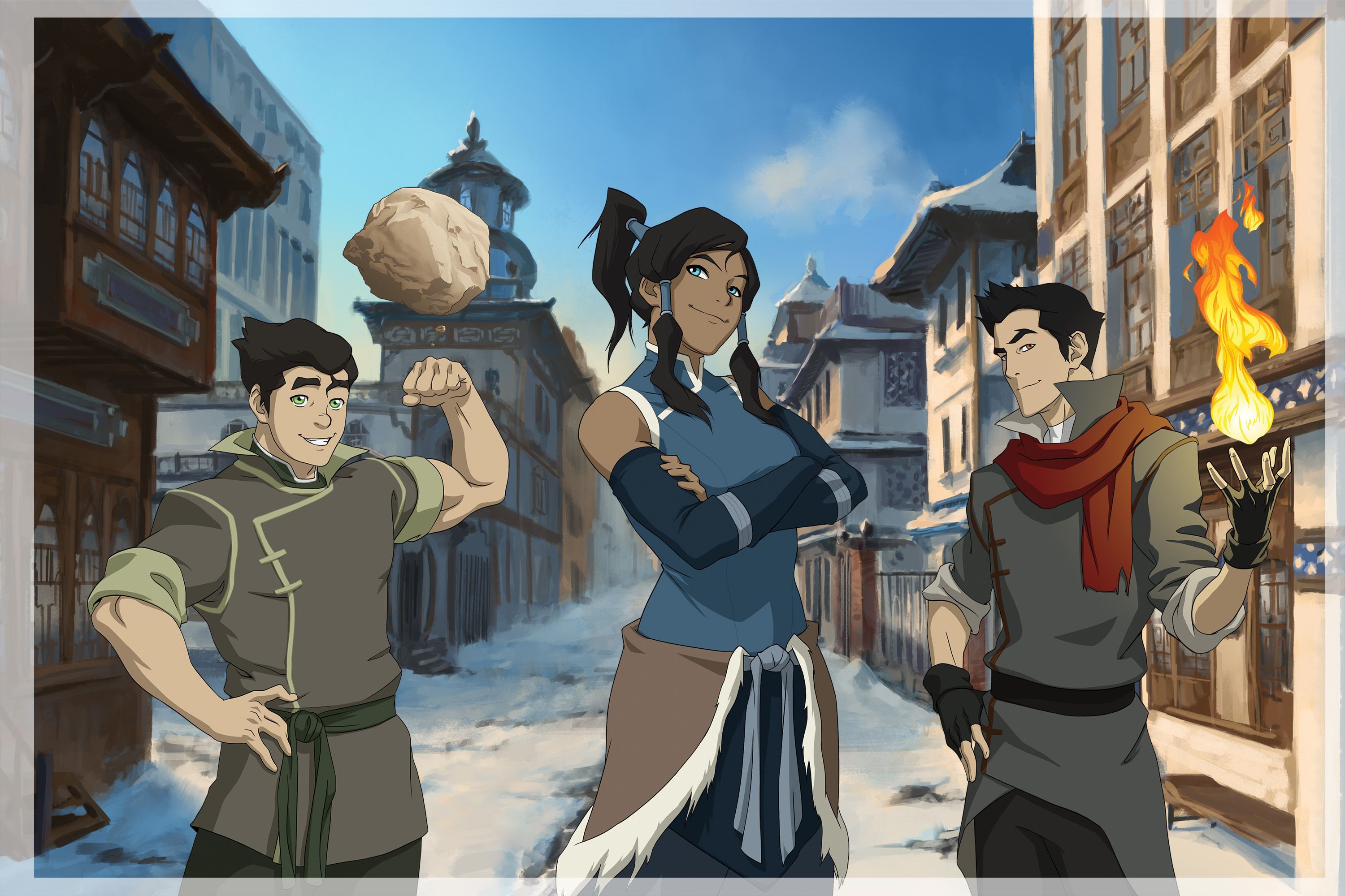  La serie de secuelas de "El último maestro aire" "La leyenda de Korra" está finalmente llegando a Netflix