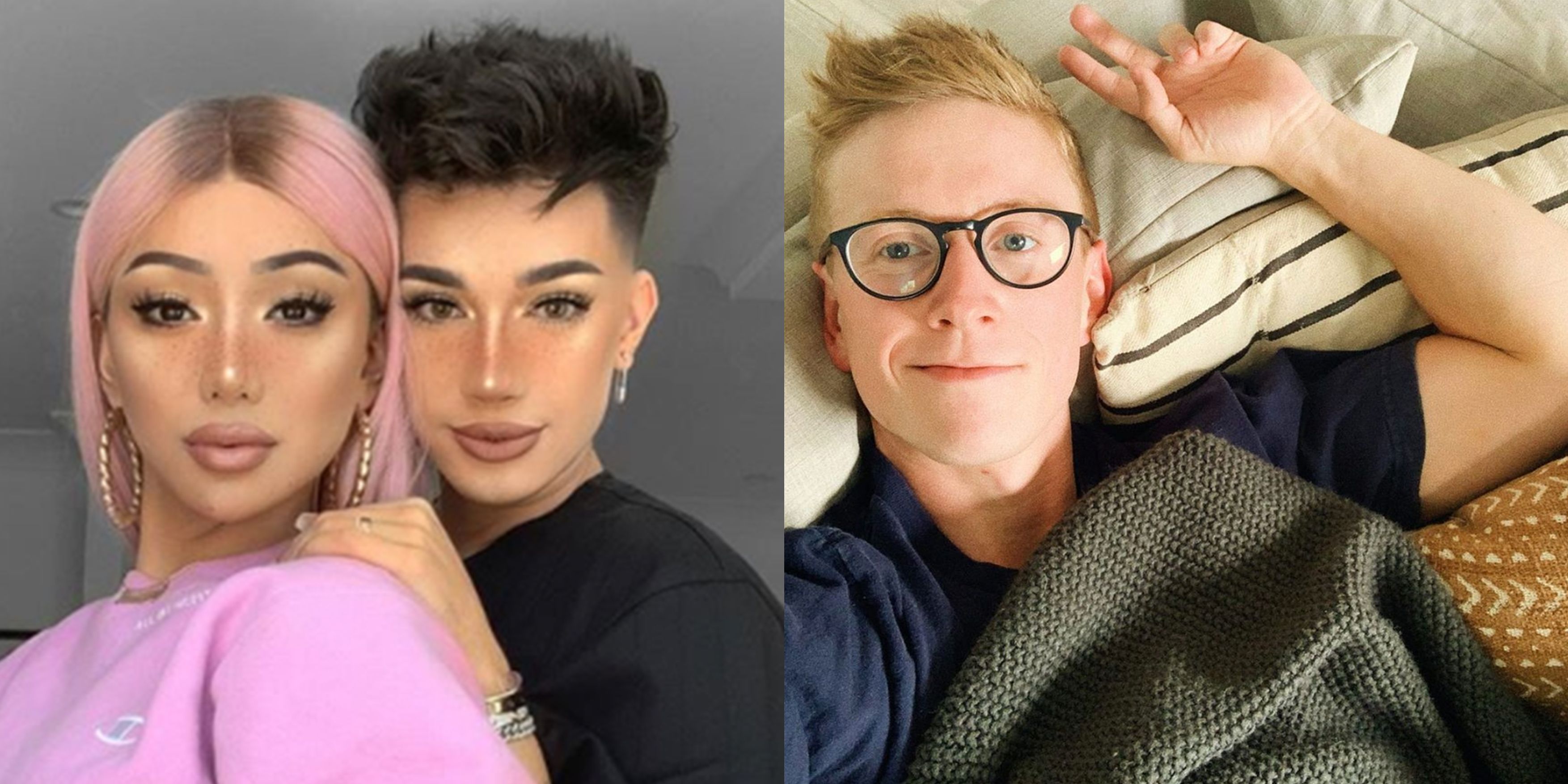 Tyler Oakley llamó a Nikita Dragun, James Charles y más por la fiesta sin máscaras