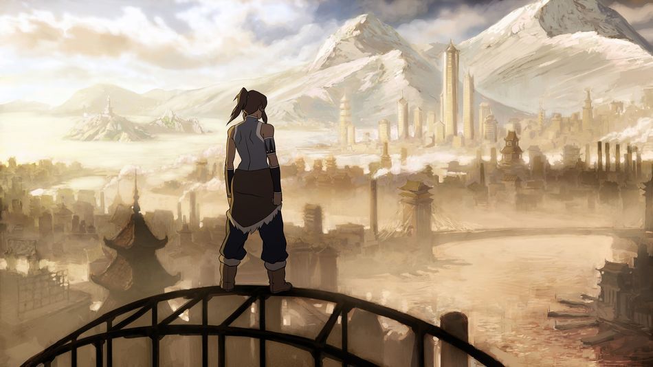 ¿Dónde está el set de "La Leyenda de Korra"?