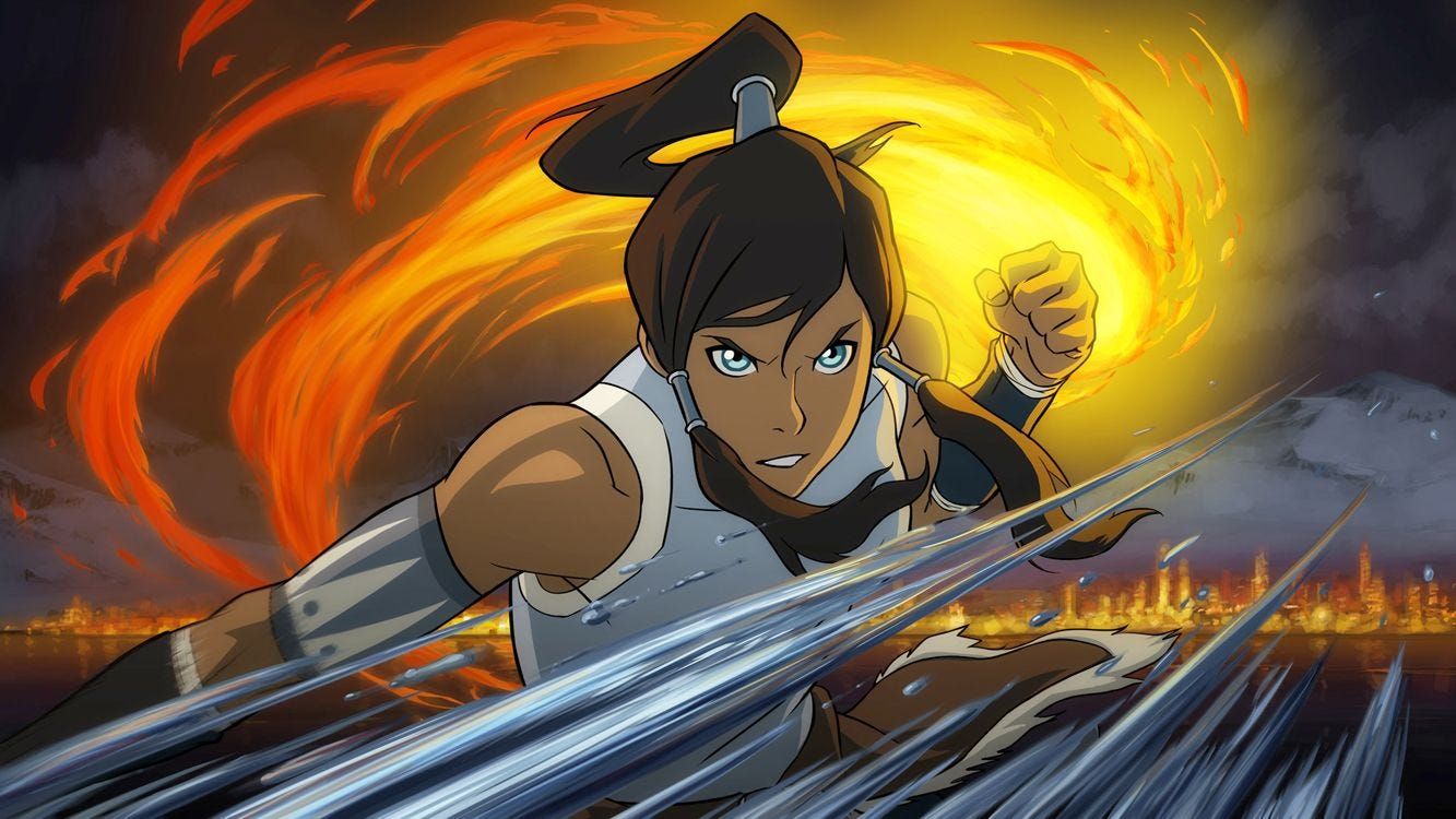  El último maestro aire" Serie de secuelas "La leyenda de Korra"