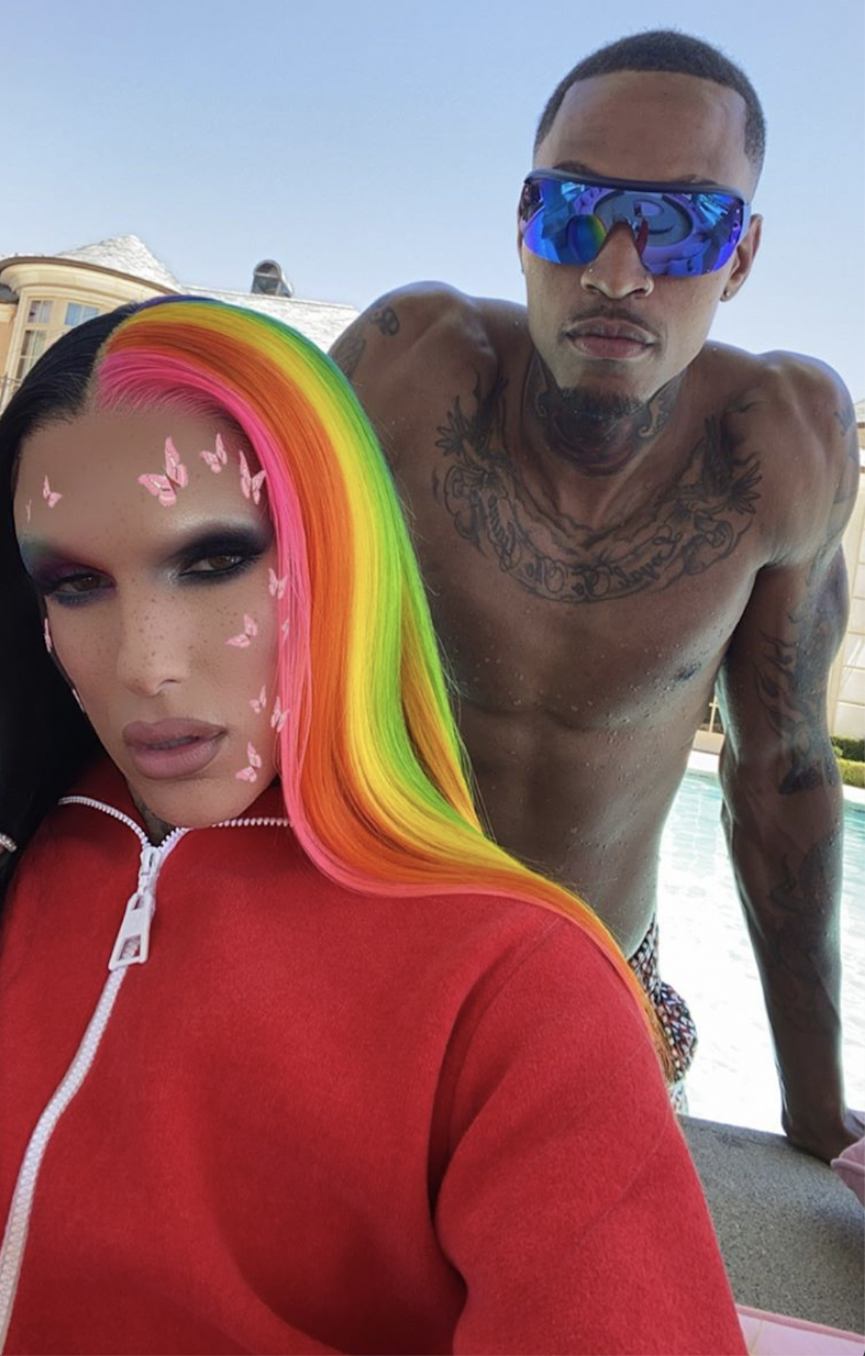 Jeffree Star critica las acusaciones de que el nuevo novio Andre Marhold envió videos sexuales a su ex-novia