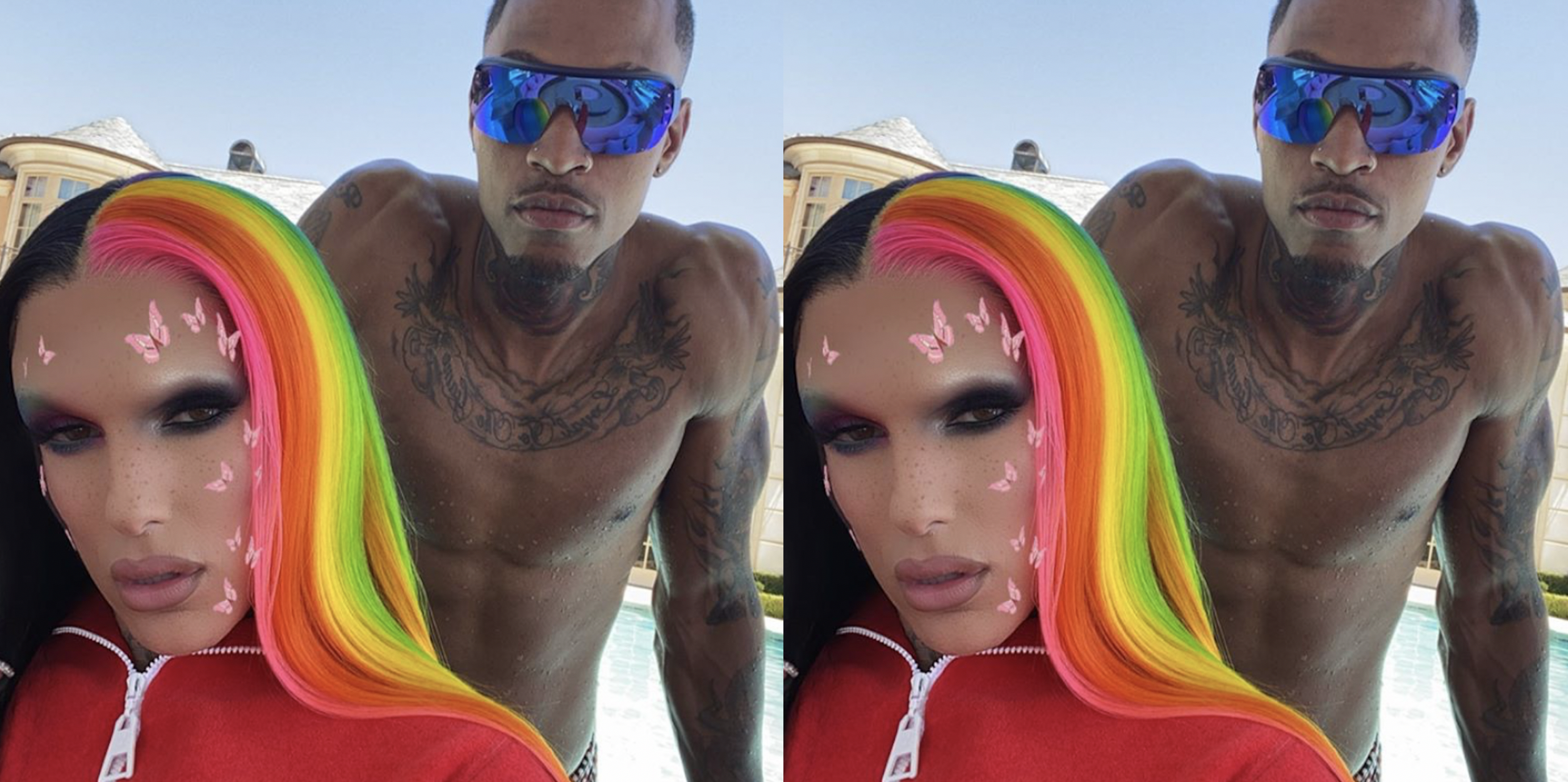 Jeffree Star critica las acusaciones de que el nuevo novio Andre Marhold envió videos sexuales a su ex-novia