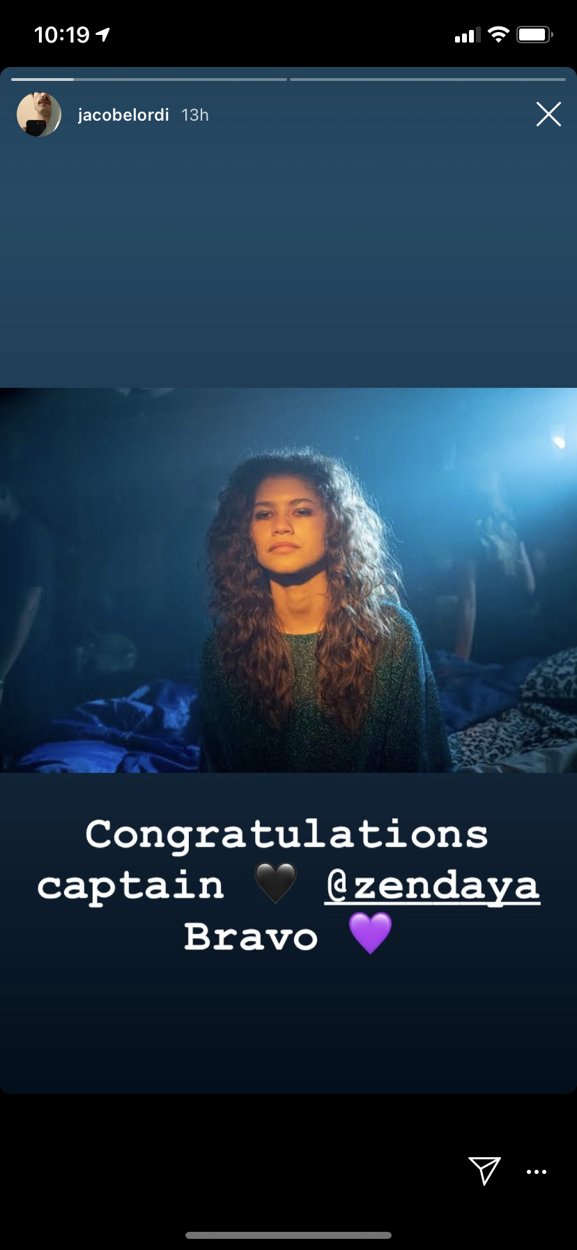 Jacob Elordi acaba de felicitar a su ex Zendaya por su gran victoria en los Emmy.