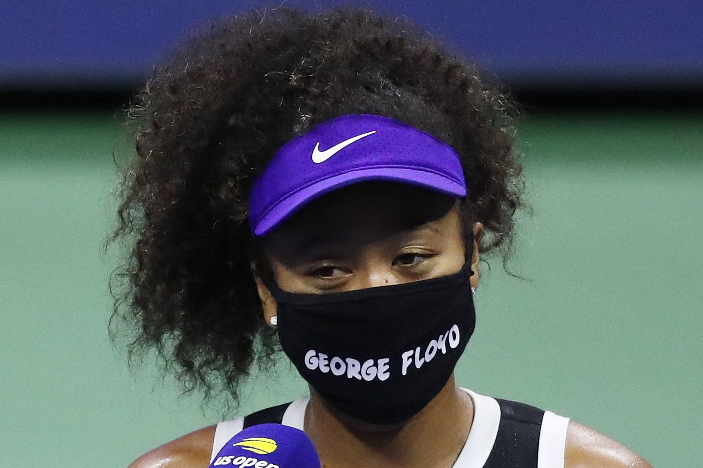 Naomi Osaka lleva máscaras en el Abierto de Estados Unidos en memoria de los negros asesinados por la policía