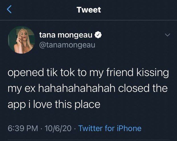 Tana Mongeau llama a Teala Dunn por besar a su ex Bella Thorne en TikTok