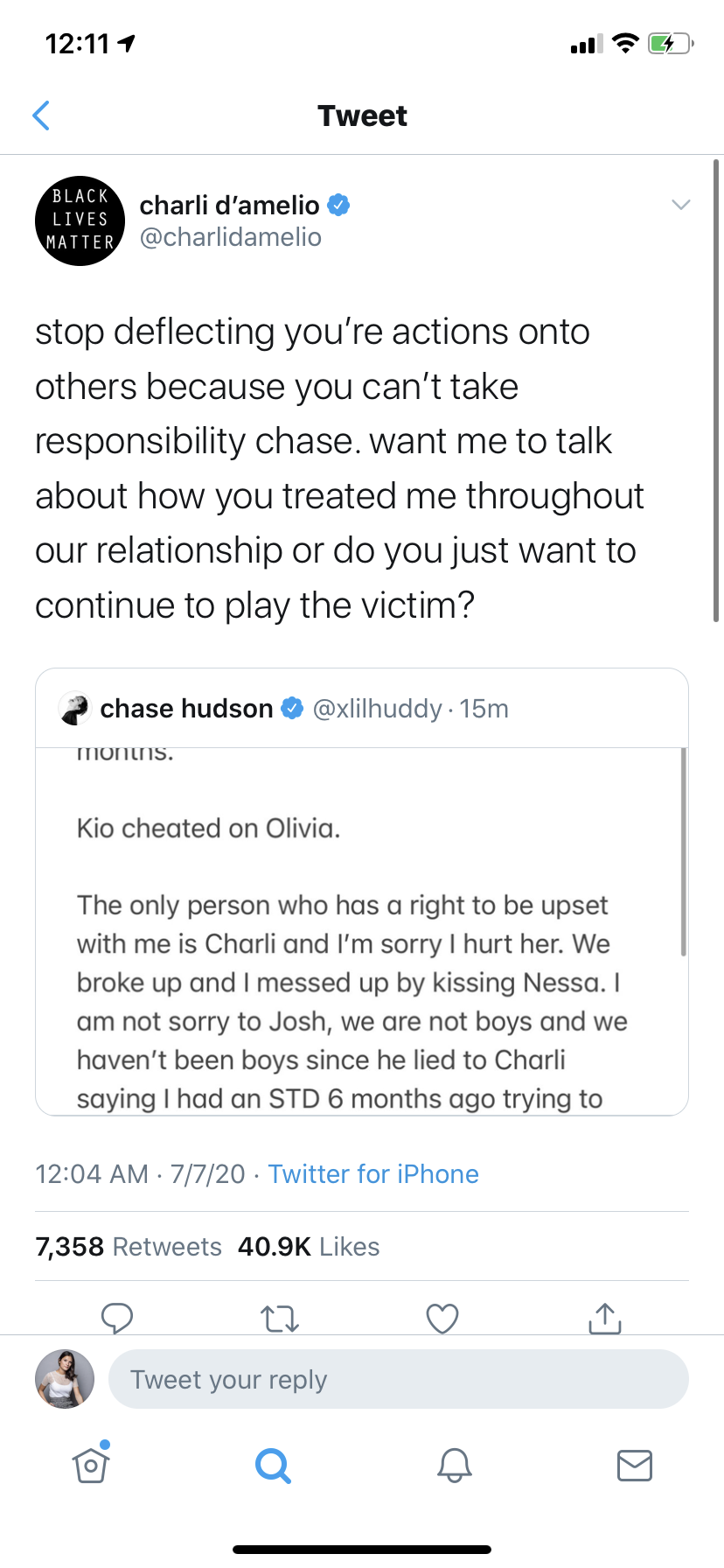 Todo lo que necesitas saber sobre el drama que se desarrolló entre Chase Hudson y Charli D