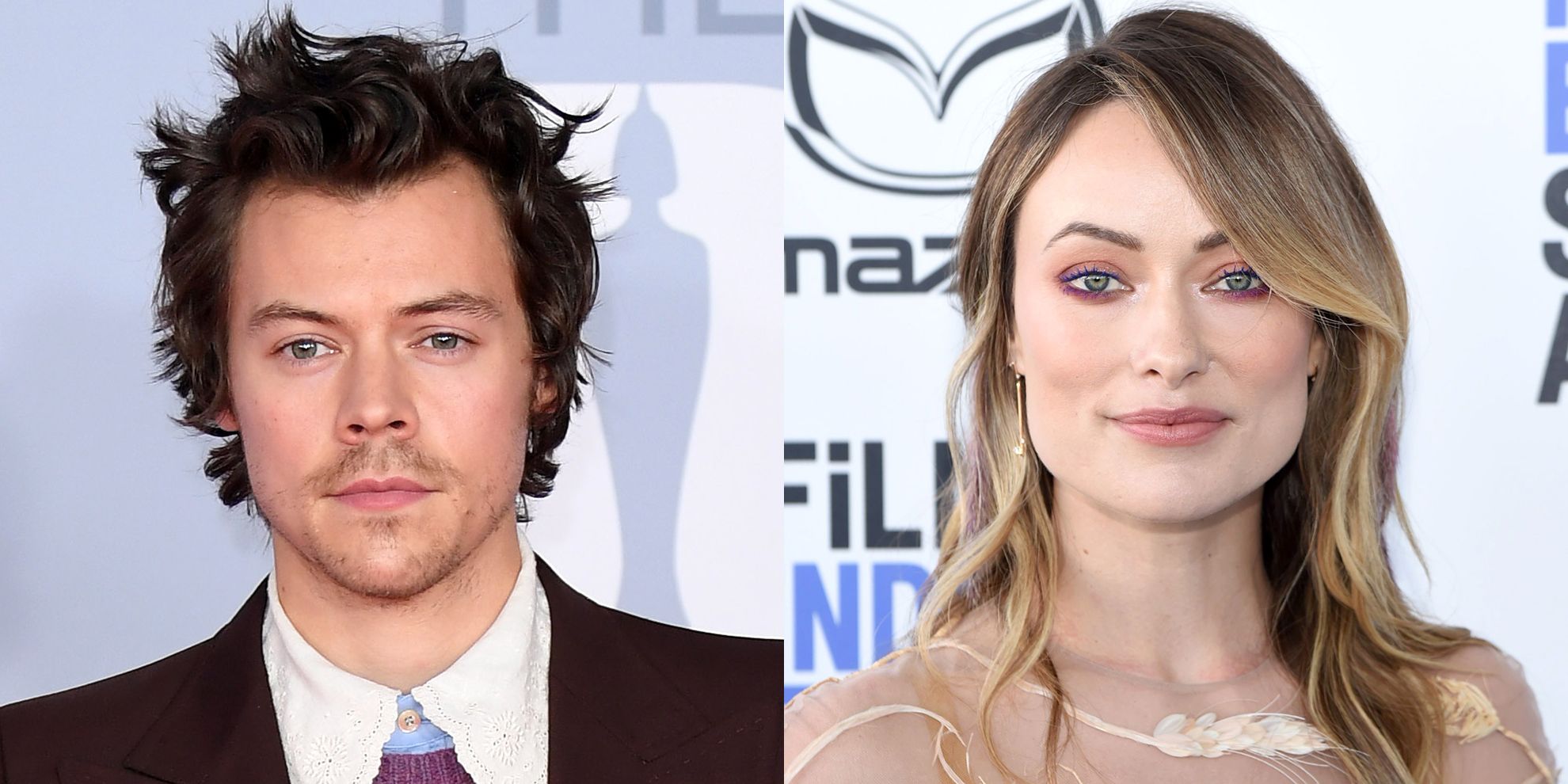 Harry Styles y Olivia Wilde salieron juntos después de asistir a la boda.