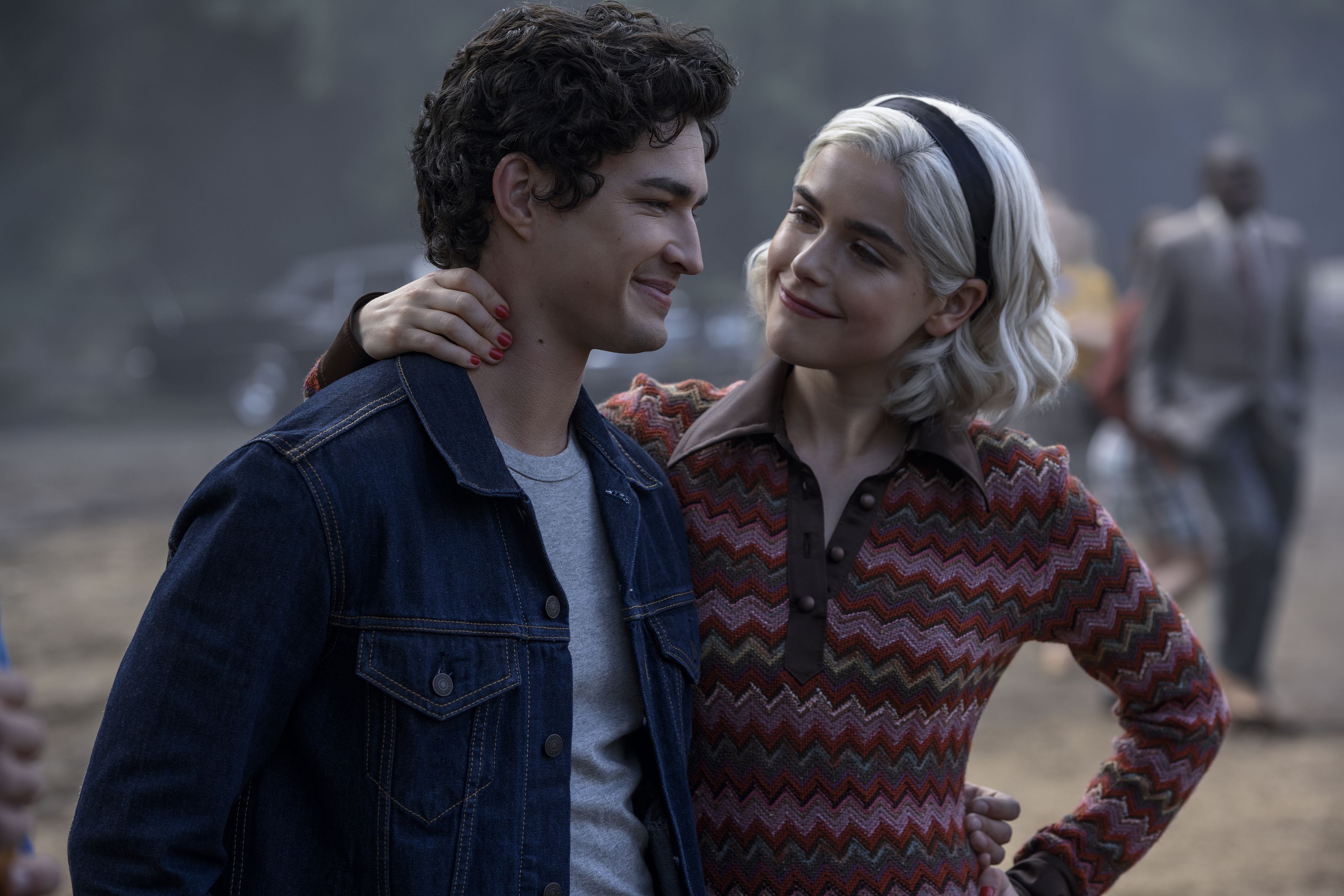  "Las escalofriantes aventuras de Sabrina" Las estrellas Kiernan Shipka y Gavin Leatherwood dicen adiós al espectáculo