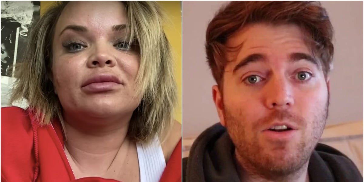 Las mejores amigas de YouTube, Trisha Paytas y Shane Dawson, están teniendo una ruptura épica. Así es como se hicieron amigos rápidamente.