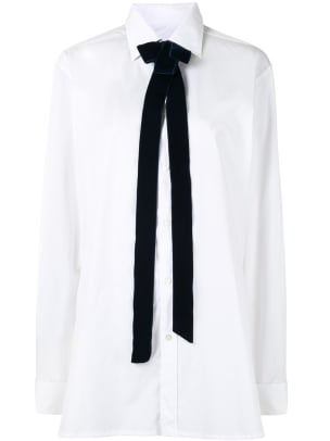 maison margiela white blouse