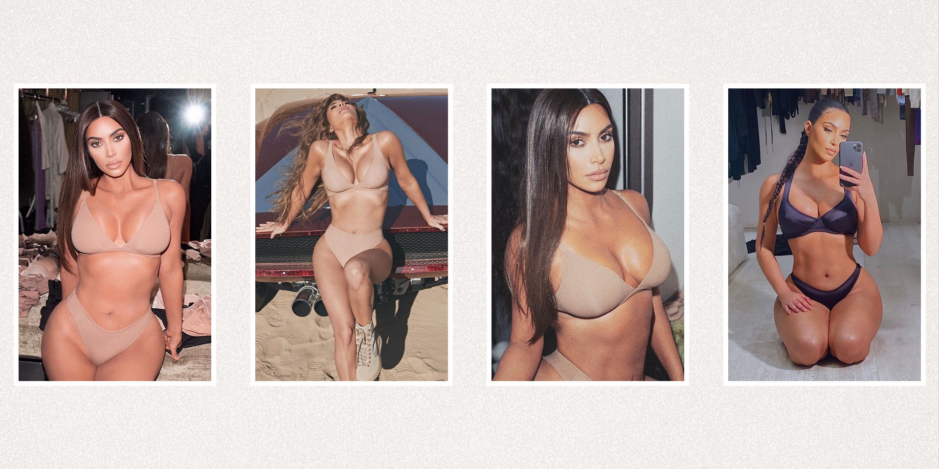 Estas son todas las veces que Kim Kardashian ha publicado fotos desnuda en Instagram