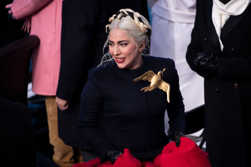Lady Gaga reveló un significado oculto detrás de su traje del Día de la Inauguración
