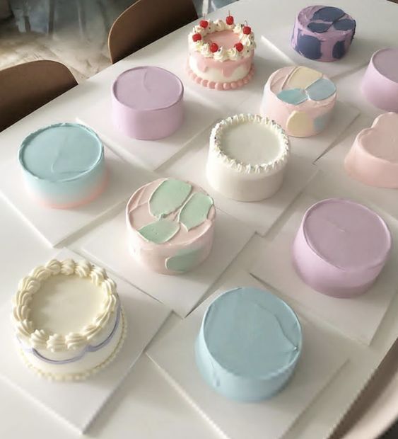 Menos es más con preciosos pasteles minimalistas dignos de Pinterest