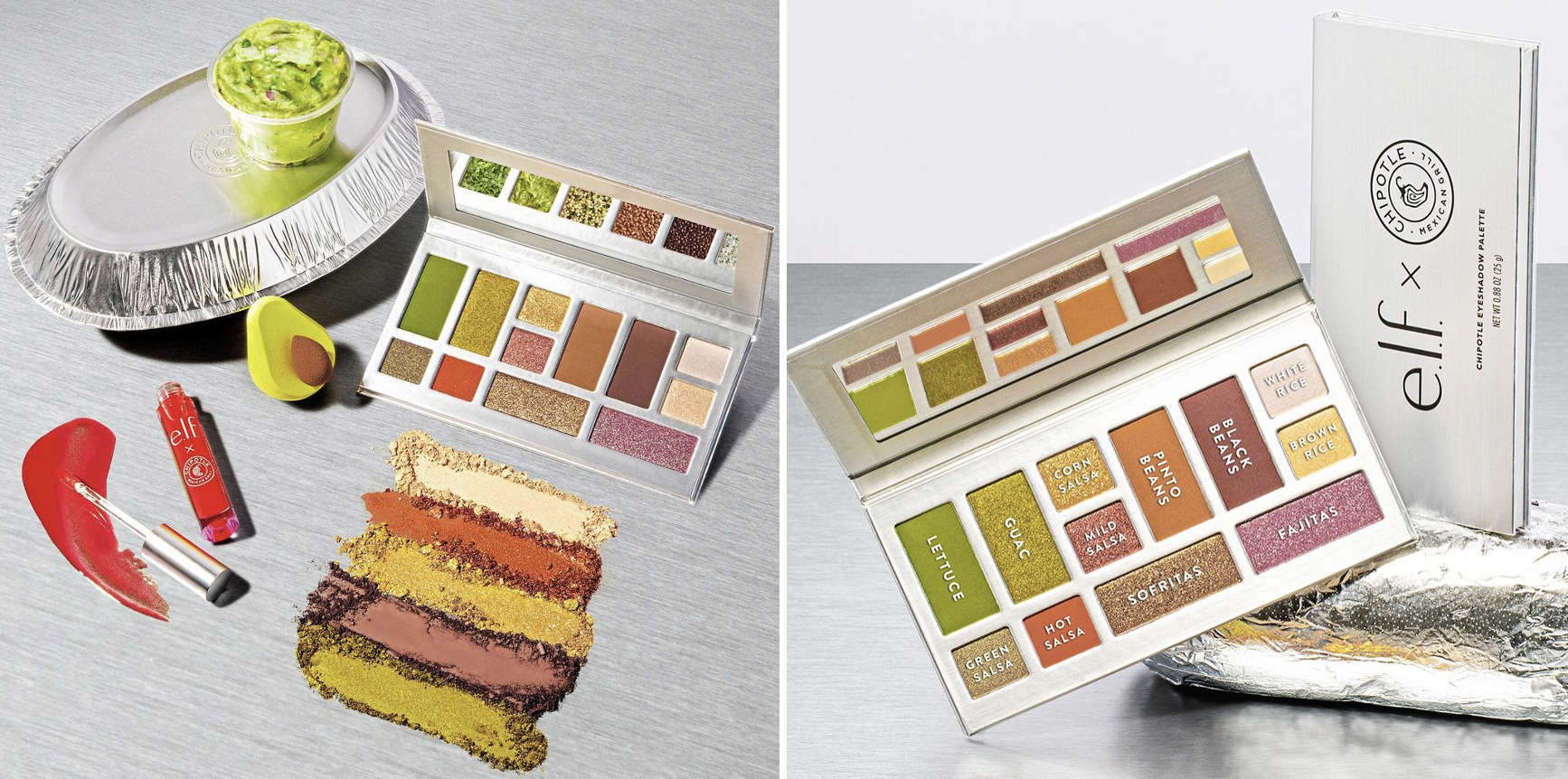 Chipotle lanza una colección de maquillaje de e.l.f. Cosmetics inspirada en su menú