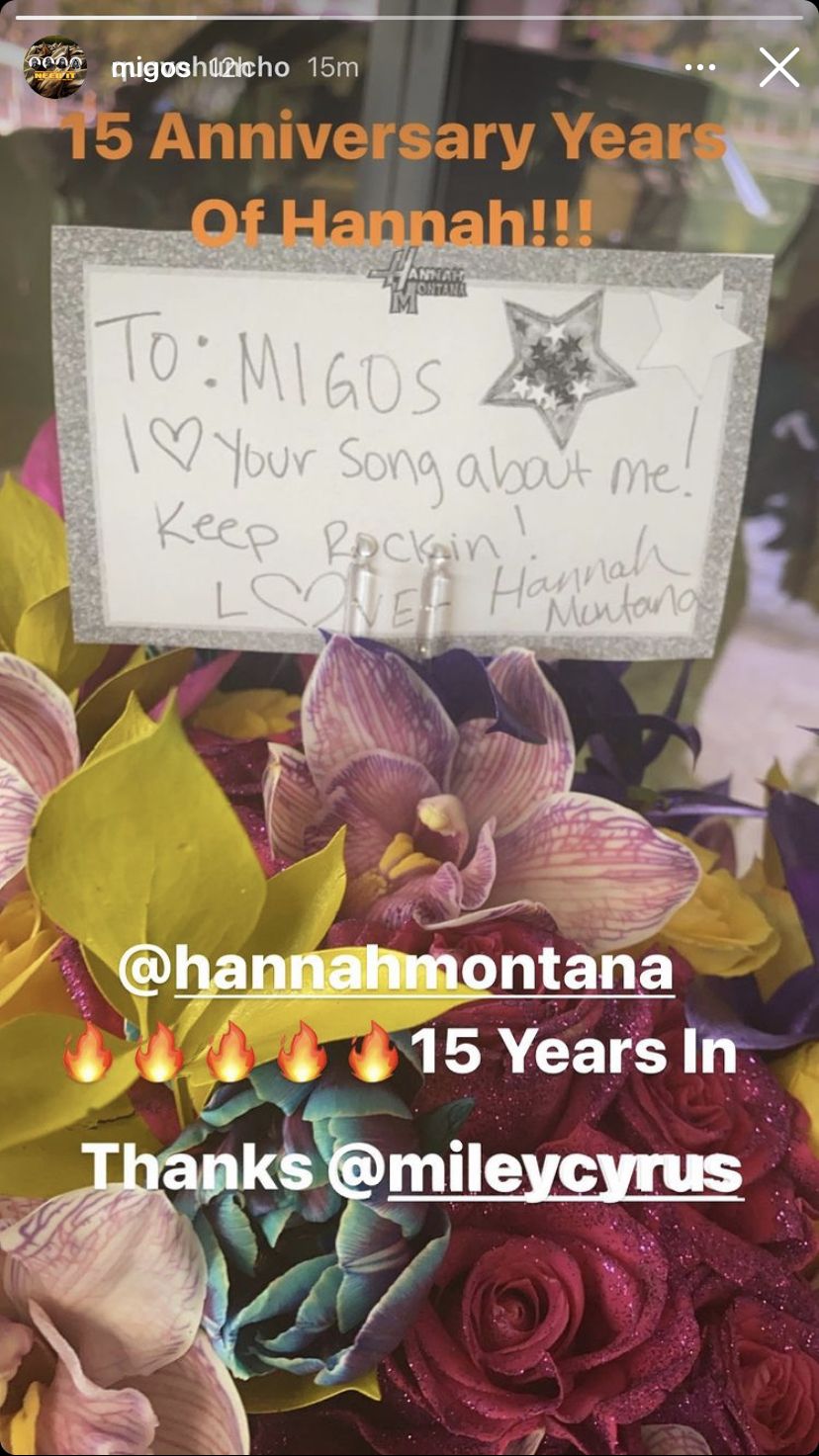 Hannah Montana reveló algunas de las divertidas notas que envió por el 15º aniversario del programa