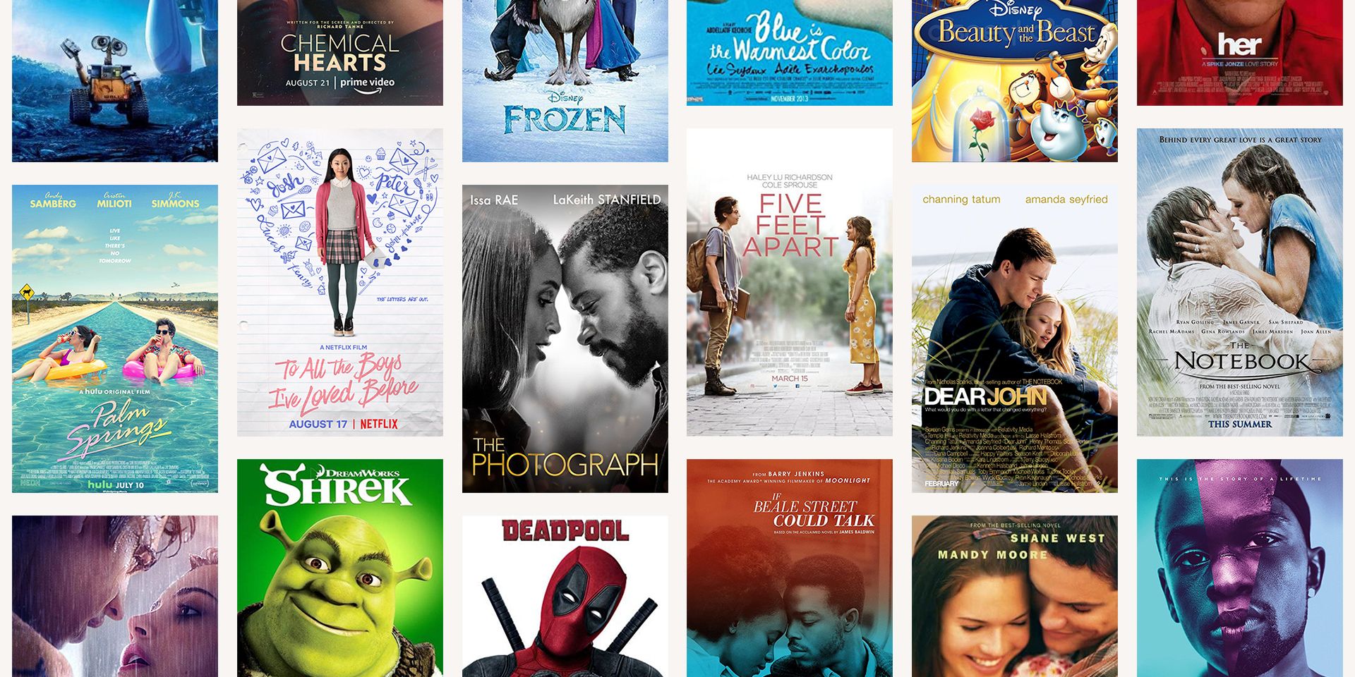 Las 50 mejores películas románticas de todos los tiempos para ver en streaming