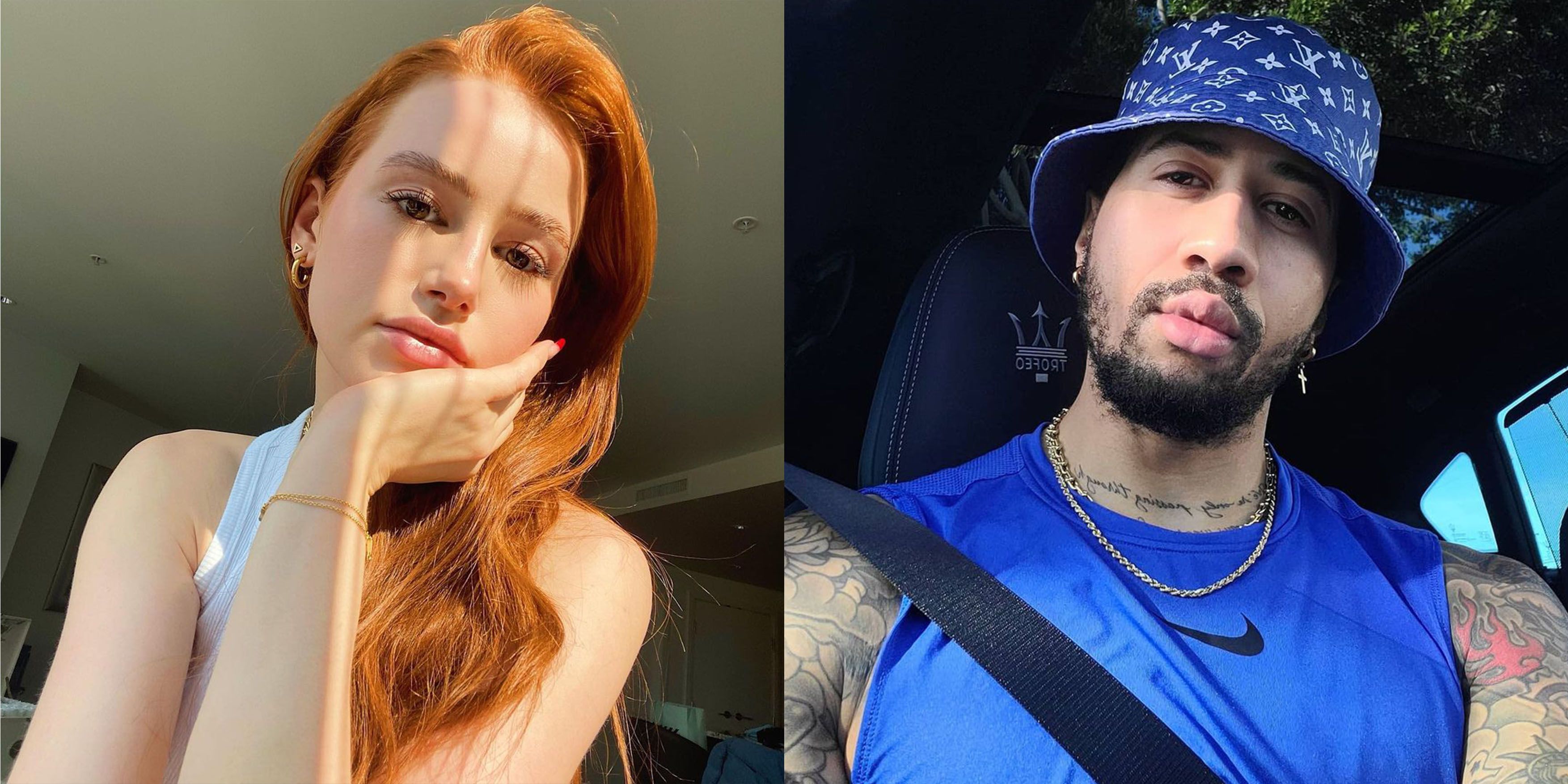 Madelaine Petsch sale supuestamente con el esgrimista olímpico Miles Chamley-Watson