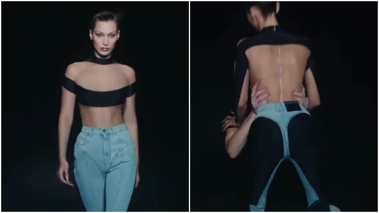 Bella Hadid se puso unos vaqueros con tanga y, francamente, quiero un par