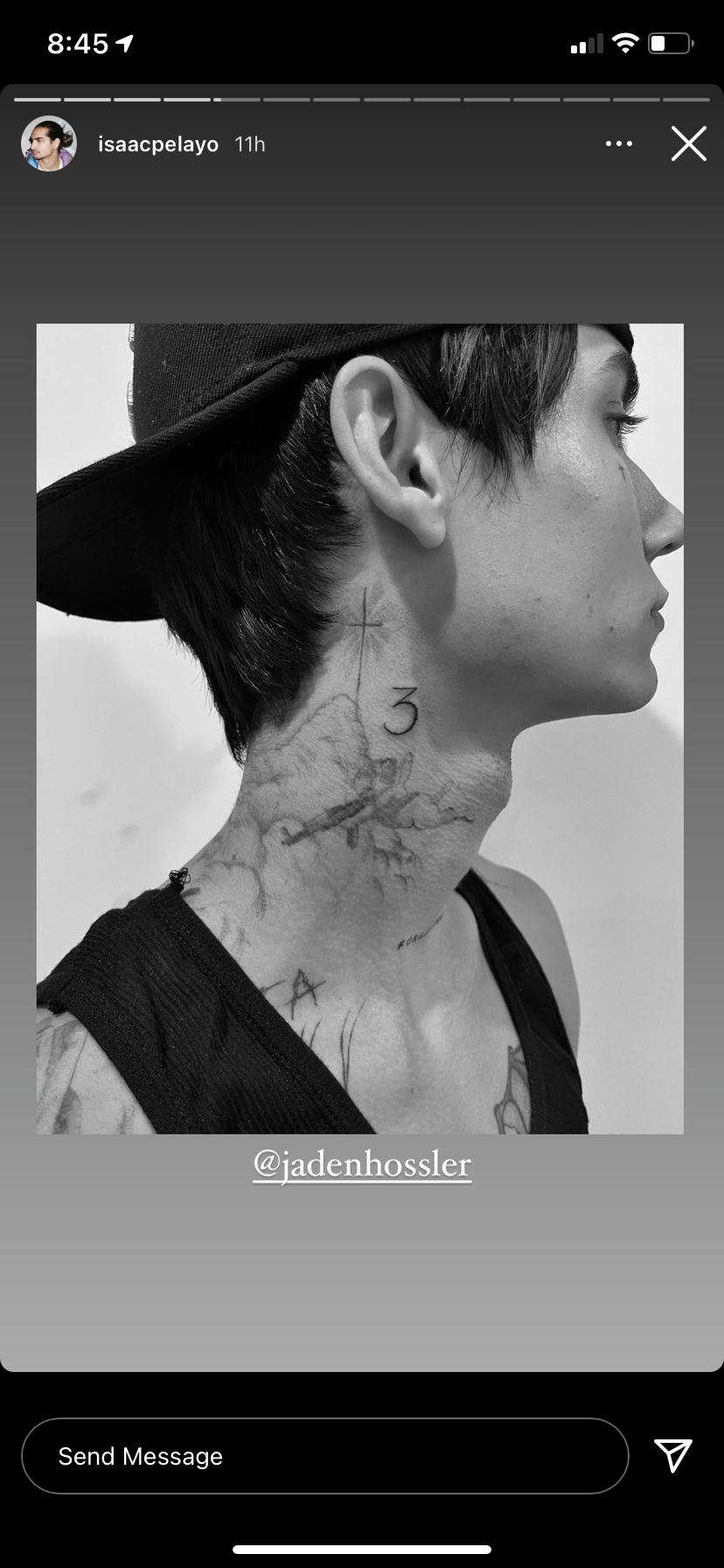 Jaden Hossler y Nessa Barrett se hacen tatuajes a juego días después de hacer pública su relación