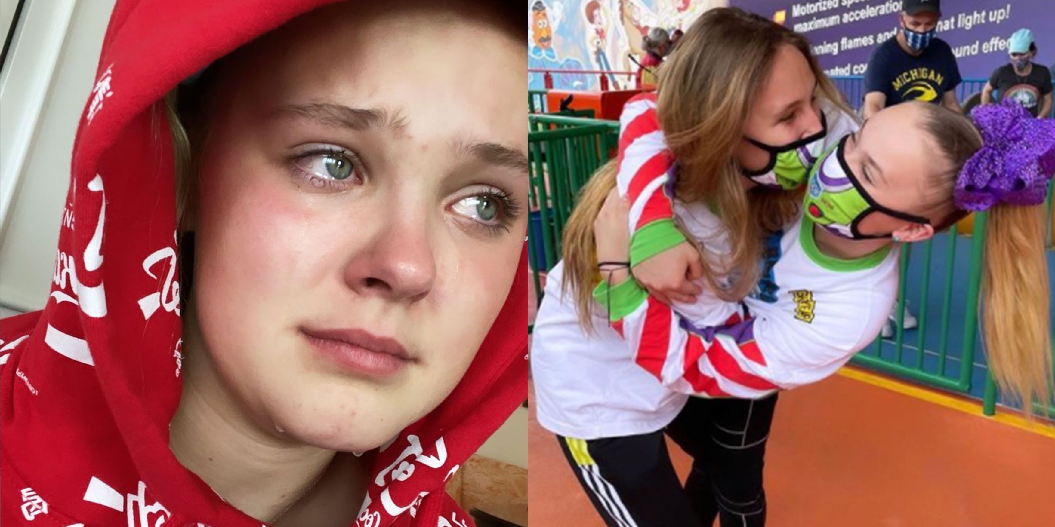 JoJo Siwa rompe a llorar en Instagram tras despedirse de su novia, Kylie Prew