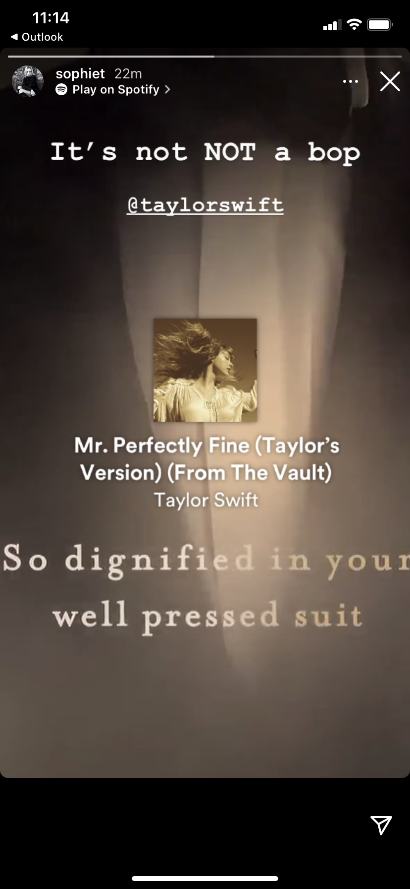 La nueva canción de Taylor Swift "Mr. Perfectly Fine" es 100% sobre Joe Jonas
