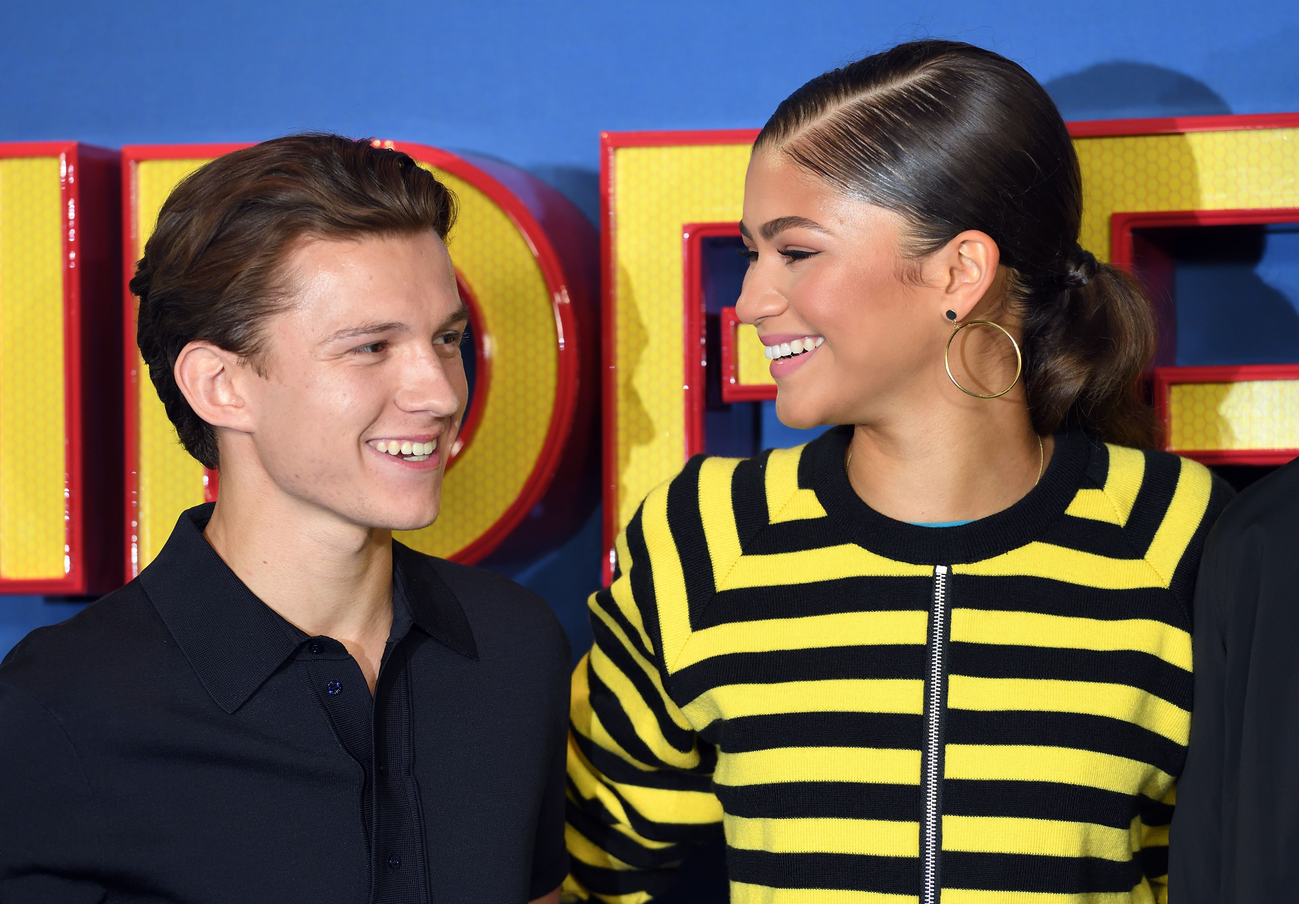 Twitter tuvo la mejor reacción a esas fotos de Zendaya y Tom Holland besándose